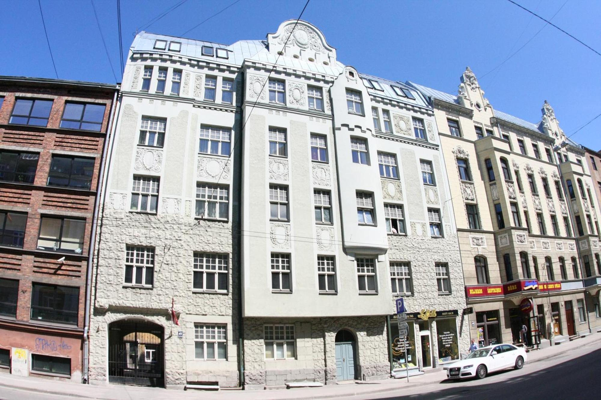 Sunlit Loft Apartment รีกา ภายนอก รูปภาพ